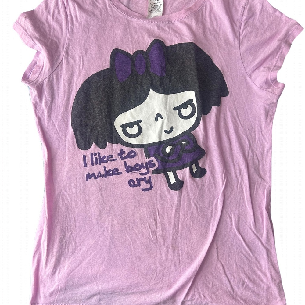 Meany Doodles character y2k charlotte russe baby t-shirt